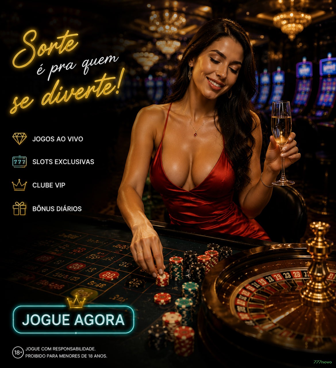 Cassino ao vivo da 777novo com dealers reais