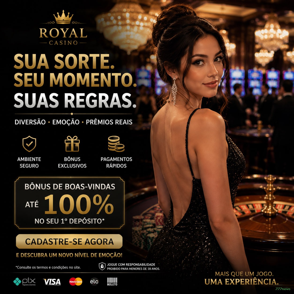 Página oficial da 777novo no Facebook